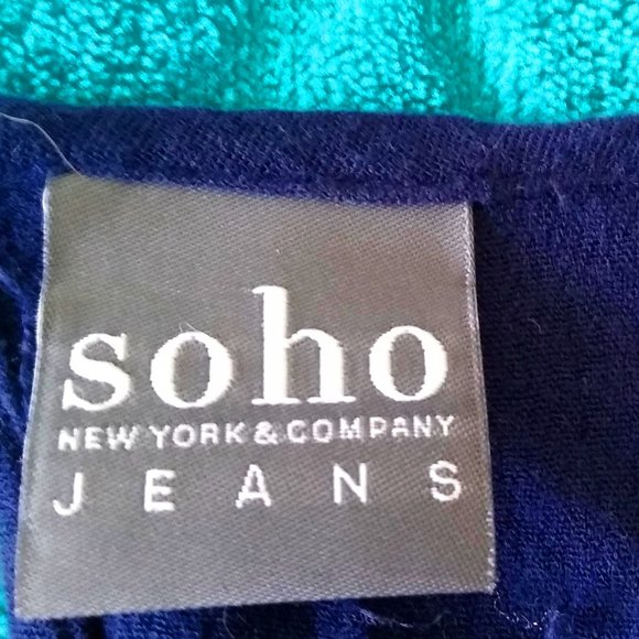 Youth Deep blue Top with Blue Lace - Picture 2 of 2